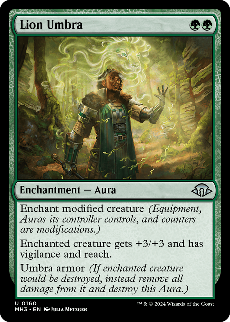 Lion Umbra [Modern Horizons 3] Foil