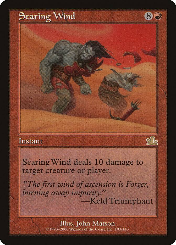 Searing Wind [Prophecy] Foil