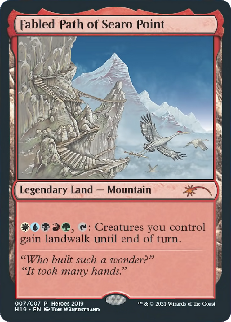 Fabled Path of Searo Point  [2019 Heroes of the Realm]