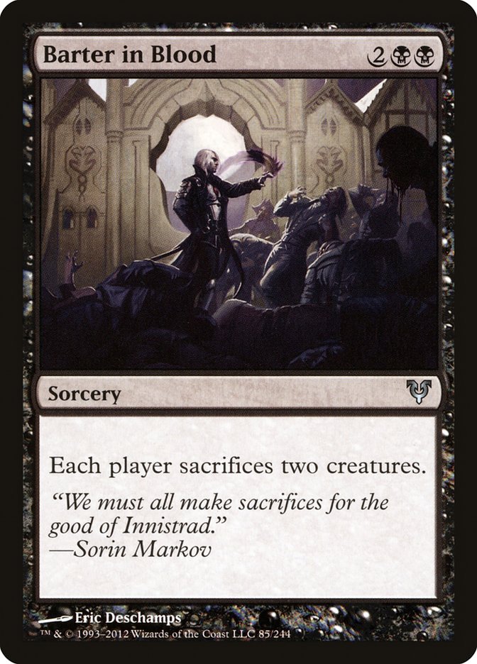 Barter in Blood [Avacyn Restored] Foil