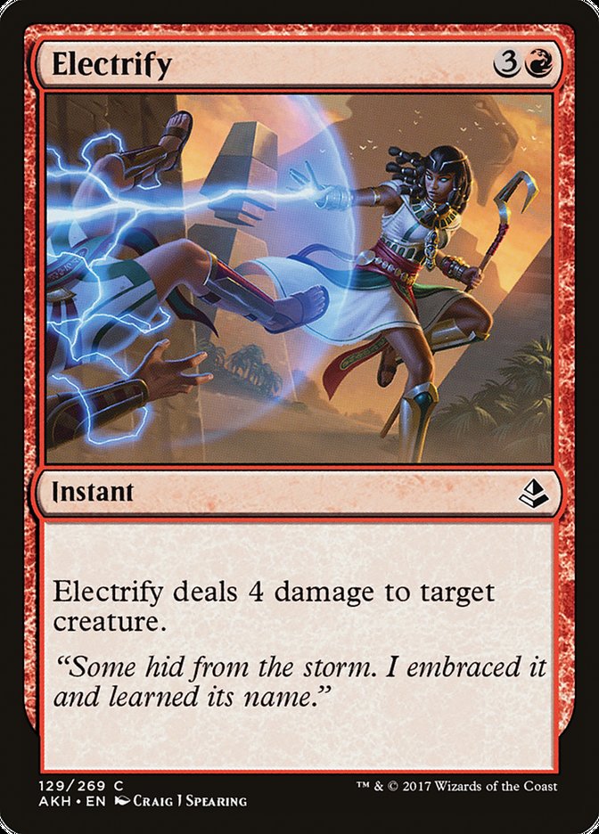 Electrify [Amonkhet] Foil