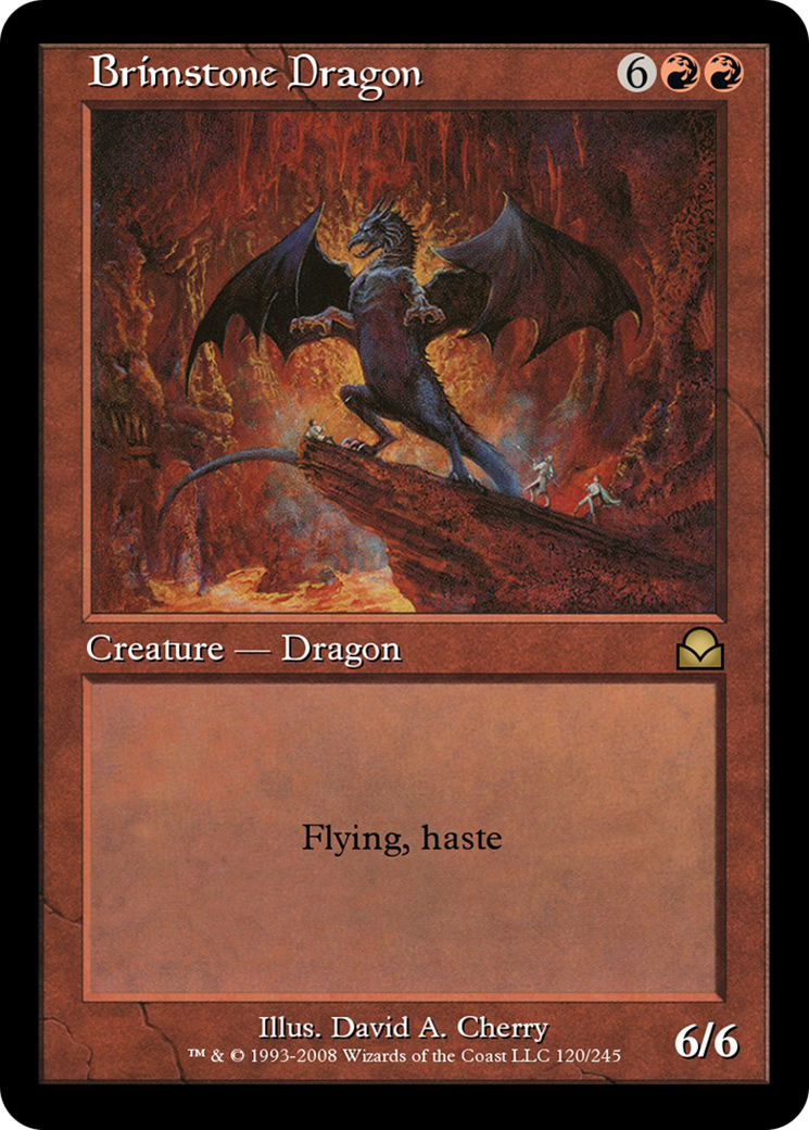 Brimstone Dragon  [Masters Edition II] Foil