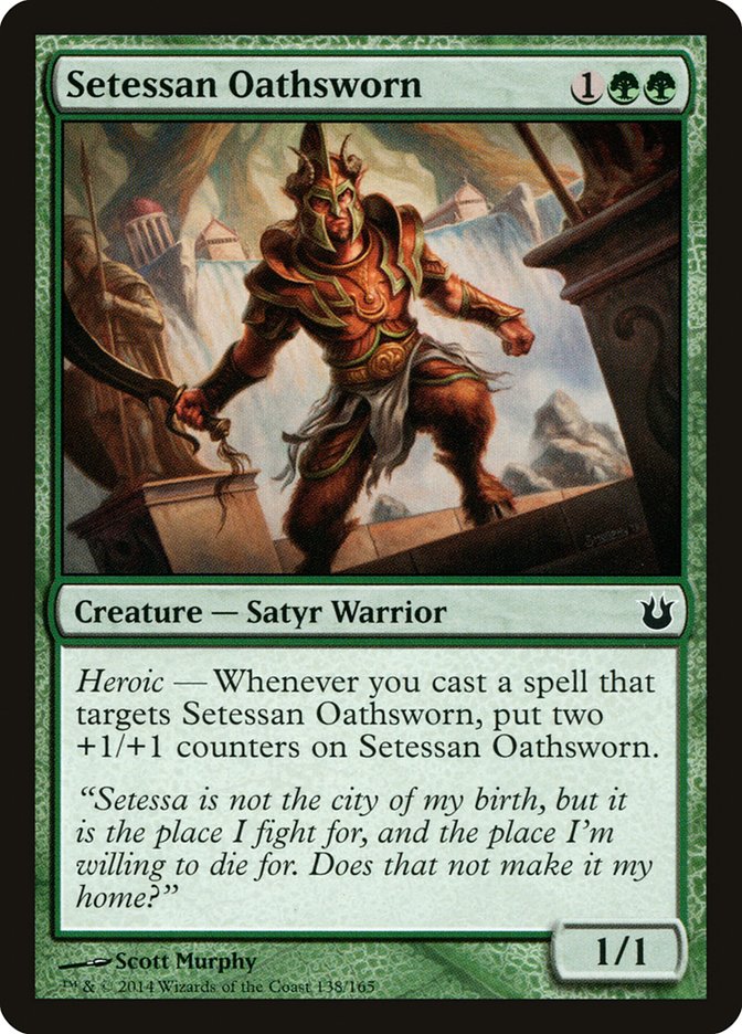 Setessan Oathsworn [Born of the Gods] Foil