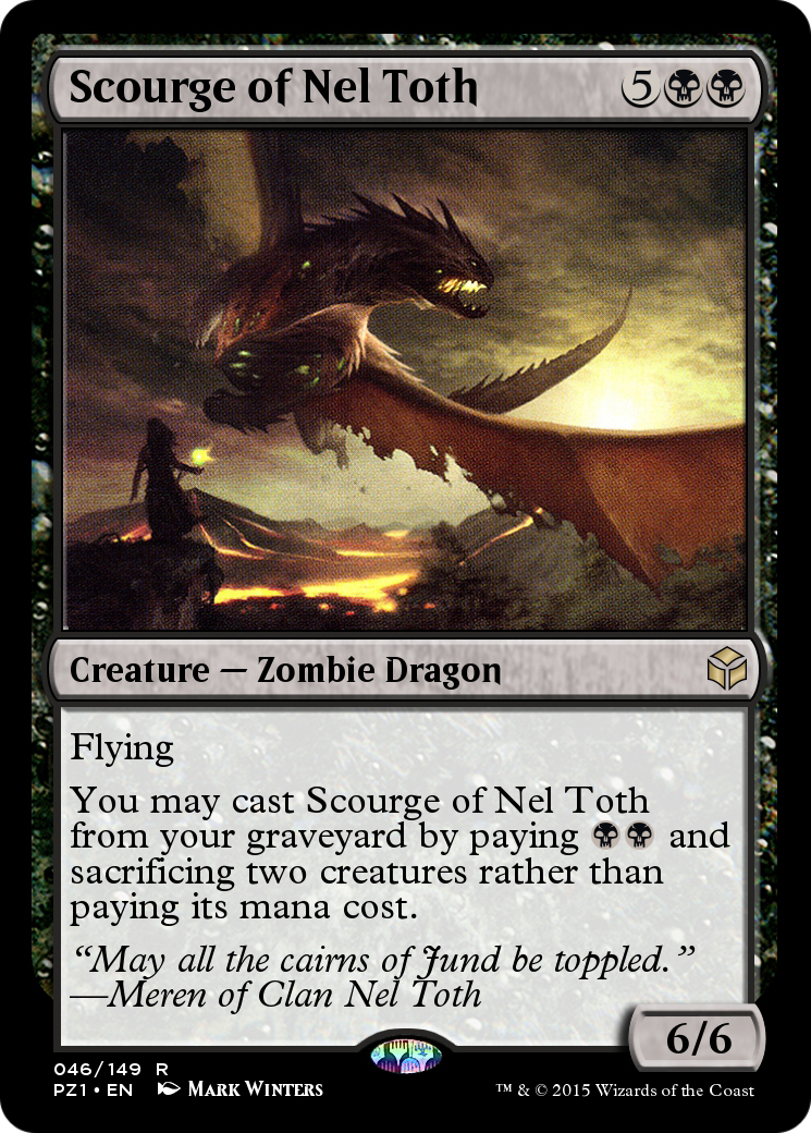 Scourge of Nel Toth  [Legendary Cube Prize Pack]