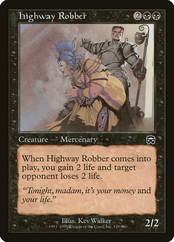 Highway Robber [Mercadian Masques] Foil