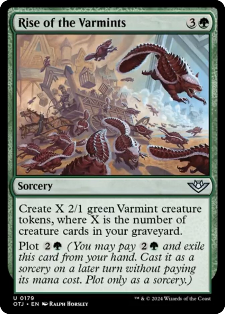 Rise of the Varmints [Outlaws of Thunder Junction] Foil