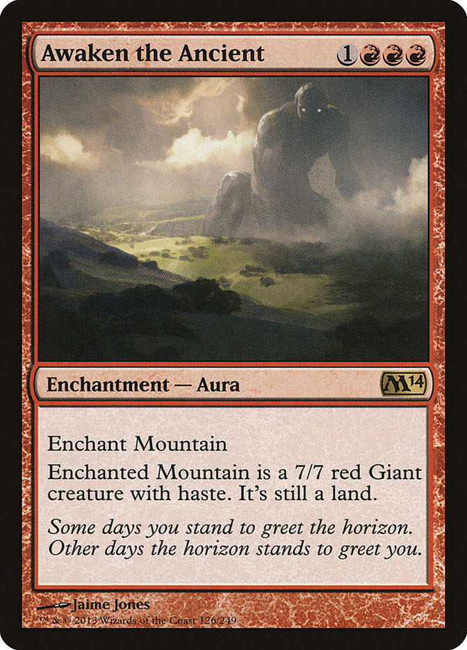 Awaken the Ancient [Magic 2014] Foil
