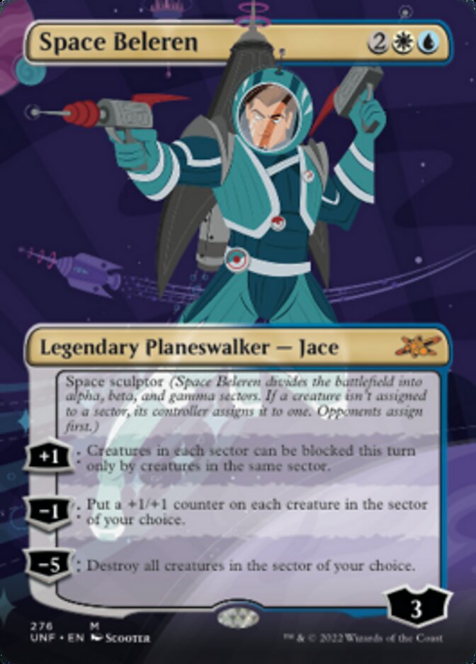 Space Beleren (Borderless) [Unfinity] Foil