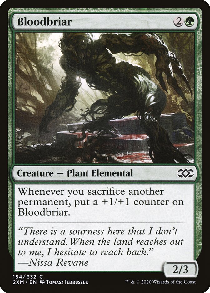 Bloodbriar [Double Masters] Foil