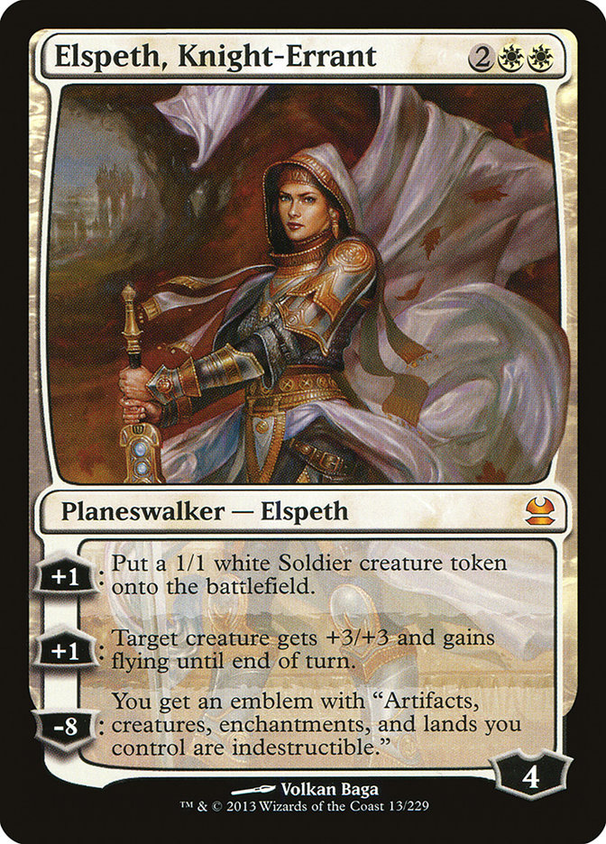 Elspeth, Knight-Errant [Modern Masters] Foil