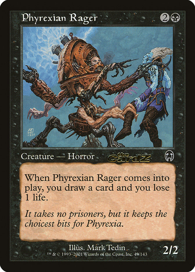Phyrexian Rager [Media Promos] Foil