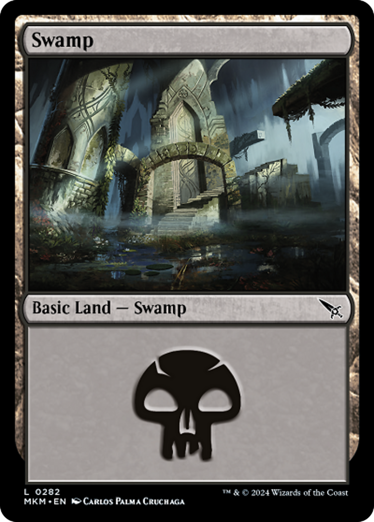 Swamp (0282) [Murders at Karlov Manor] Foil