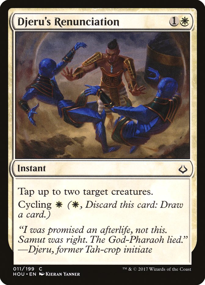 Djeru's Renunciation [Hour of Devastation] Foil