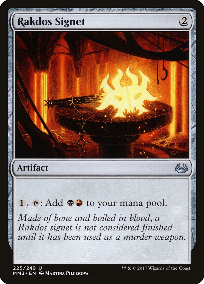 Rakdos Signet [Modern Masters 2017] Foil
