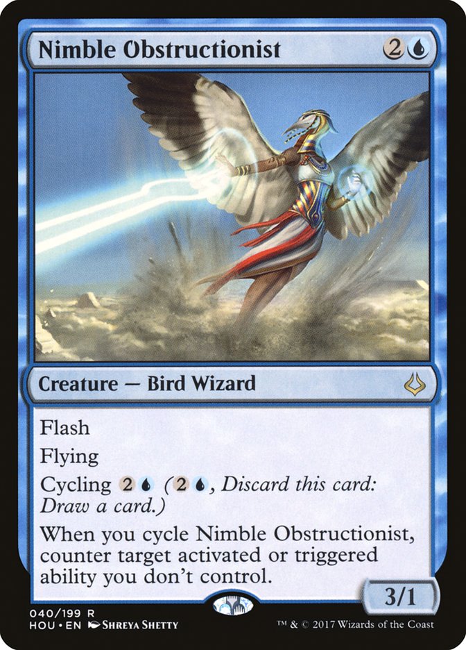 Nimble Obstructionist [Hour of Devastation] Foil