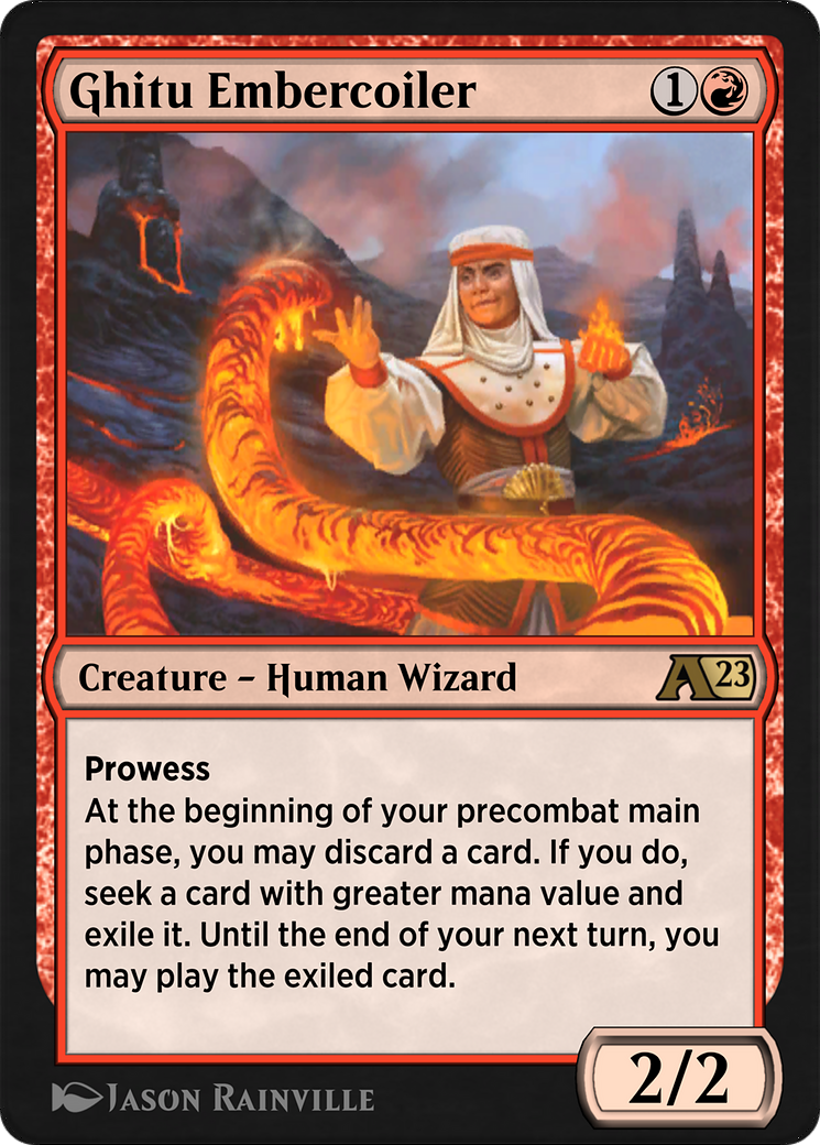 Ghitu Embercoiler  [Alchemy: Dominaria]