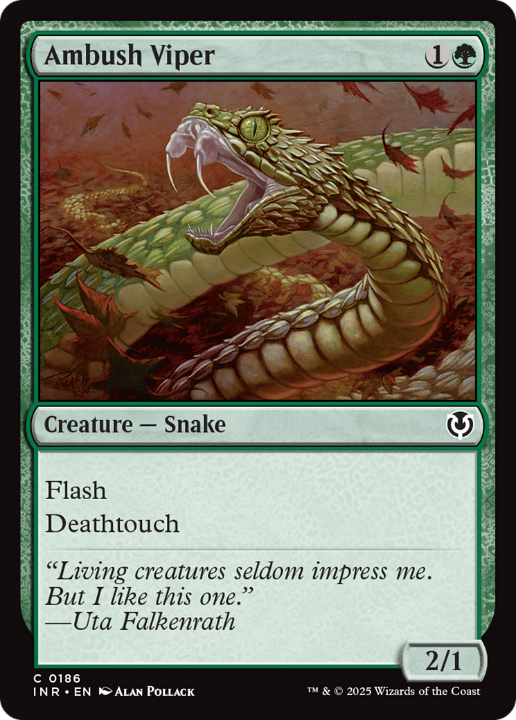 Ambush Viper [Innistrad Remastered] Foil