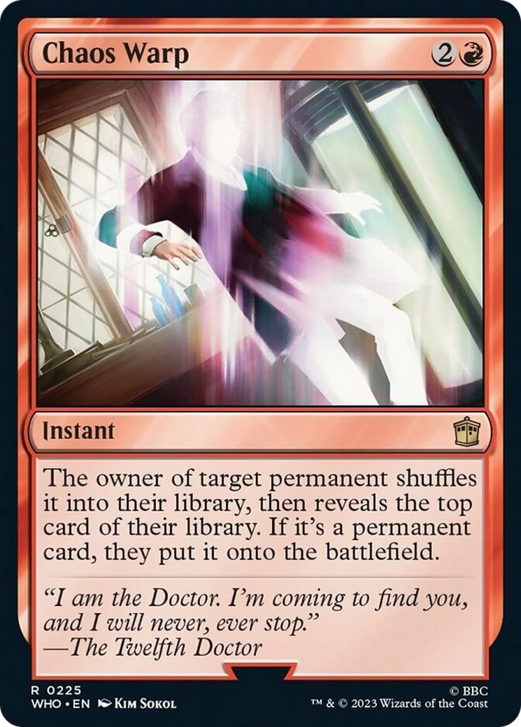 Chaos Warp [Doctor Who] Foil