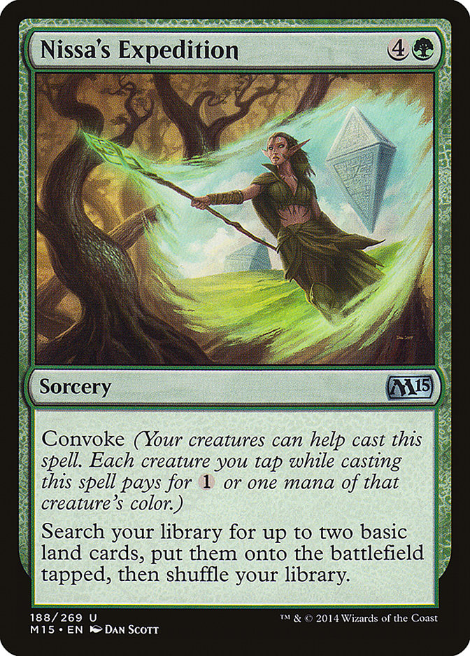 Nissa's Expedition [Magic 2015] Foil