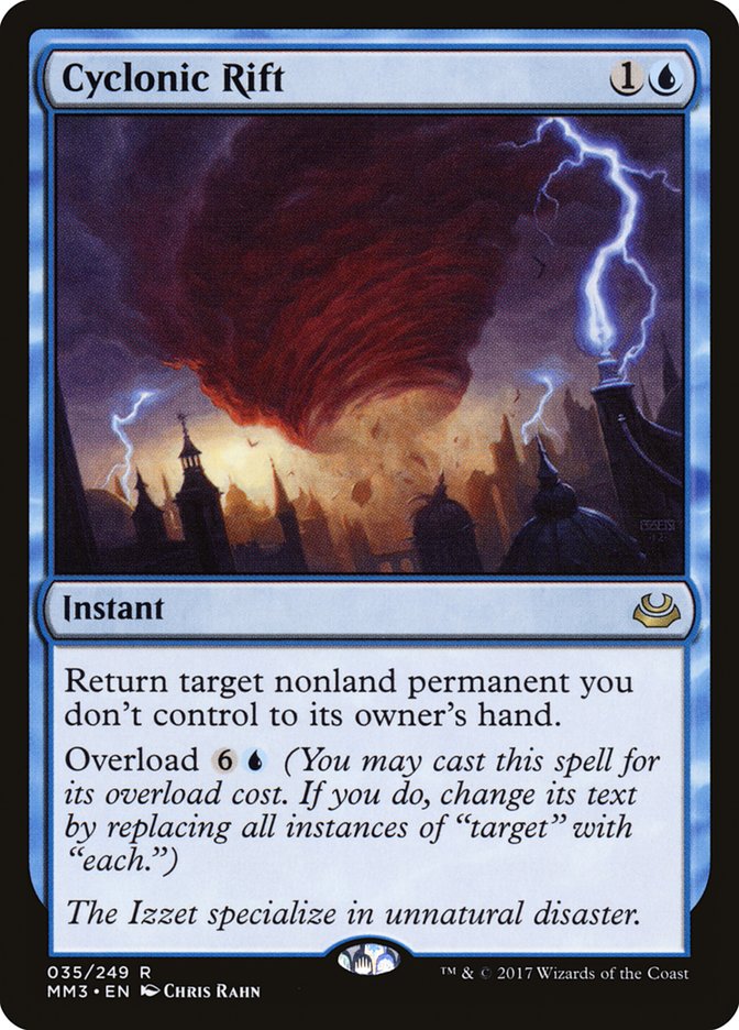 Cyclonic Rift [Modern Masters 2017] Foil