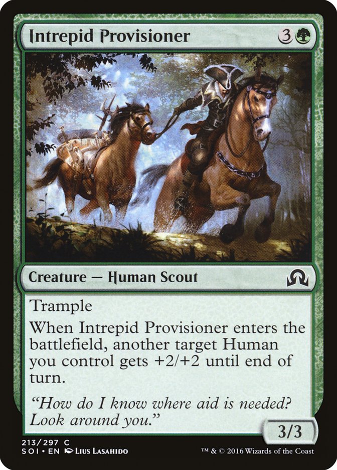 Intrepid Provisioner [Shadows over Innistrad] Foil