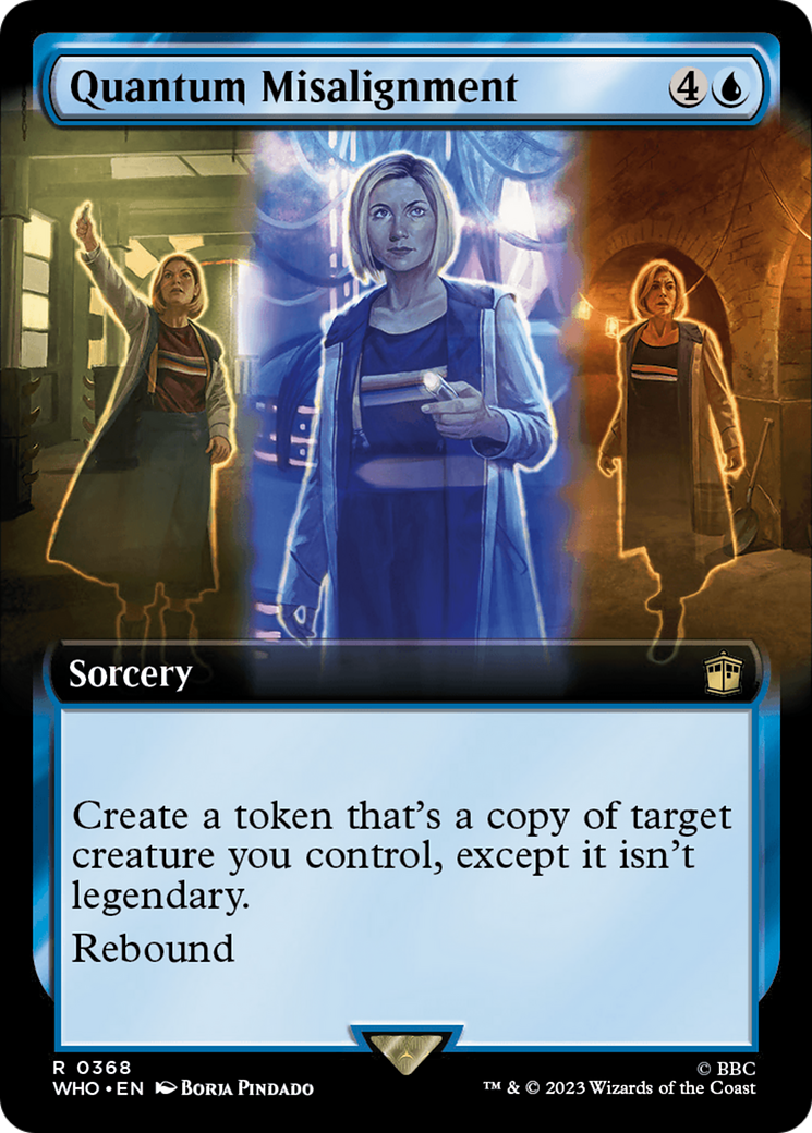 Quantum Misalignment (Extended Art) [Doctor Who] Foil
