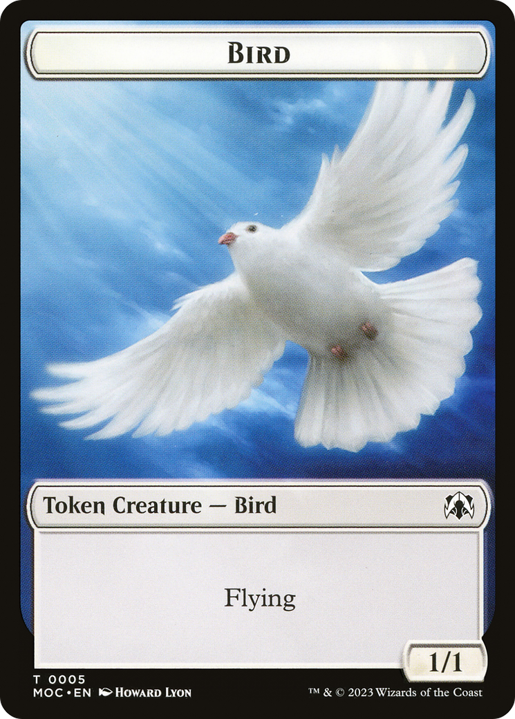 Bird  [March of the Machine Commander Tokens]
