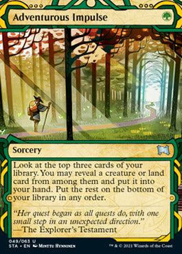 Adventurous Impulse [Strixhaven: School of Mages Mystical Archive] Foil