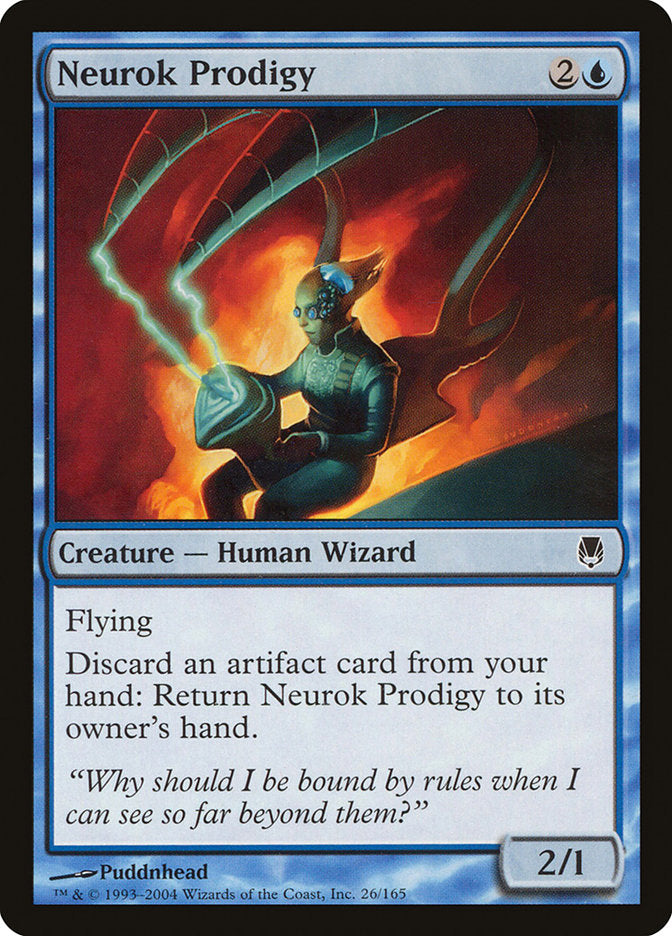 Neurok Prodigy [Darksteel] Foil