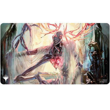 Overlord of the Mistmoors Playmat - Ultra Pro: UP38619 Duskmourn Playmat Mythic Cycle White for Magic: The Gathering