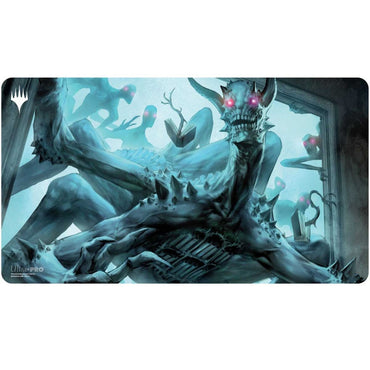 Ultra Pro: UP38620 Duskmourn Playmat Mythic Cycle Blue for Magic: The Gathering - Overlord of the Floodpits