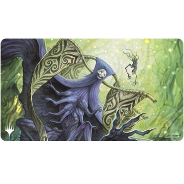 Overlord of the Hauntwoods Playmat - Ultra Pro: UP38623 Duskmourn Playmat Mythic Cycle Green for Magic: The Gathering