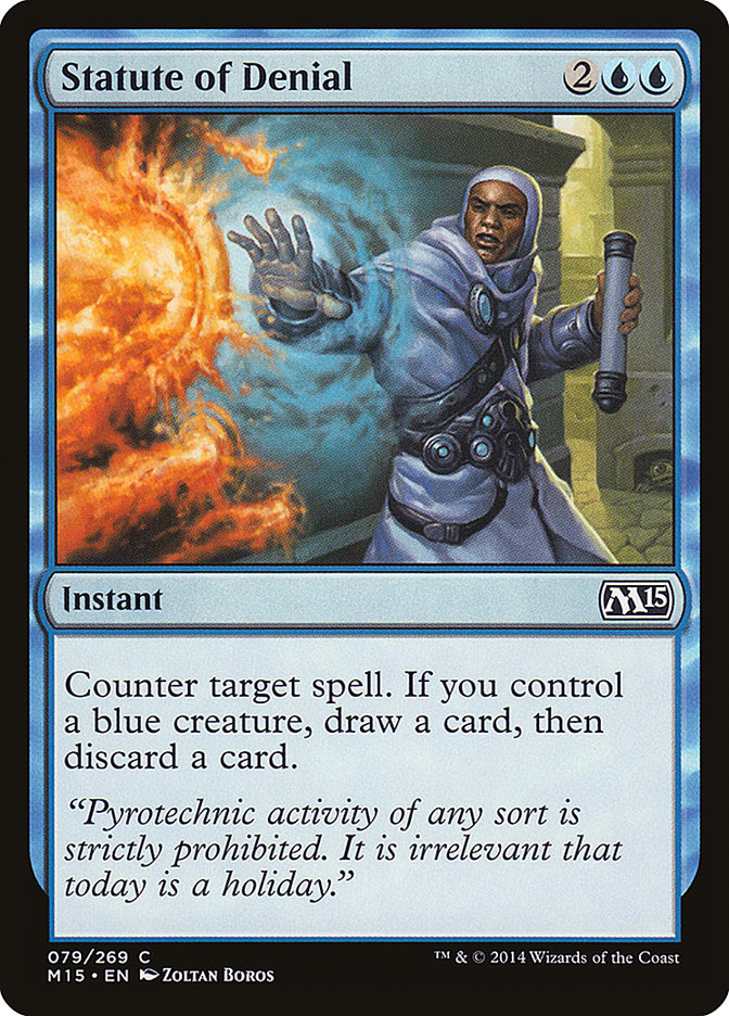 Statute of Denial [Magic 2015] Foil