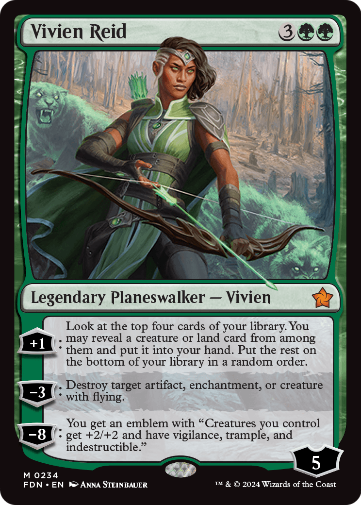 Vivien Reid [Foundations] Foil