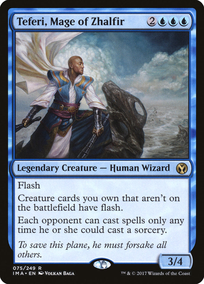 Teferi, Mage of Zhalfir [Iconic Masters] Foil