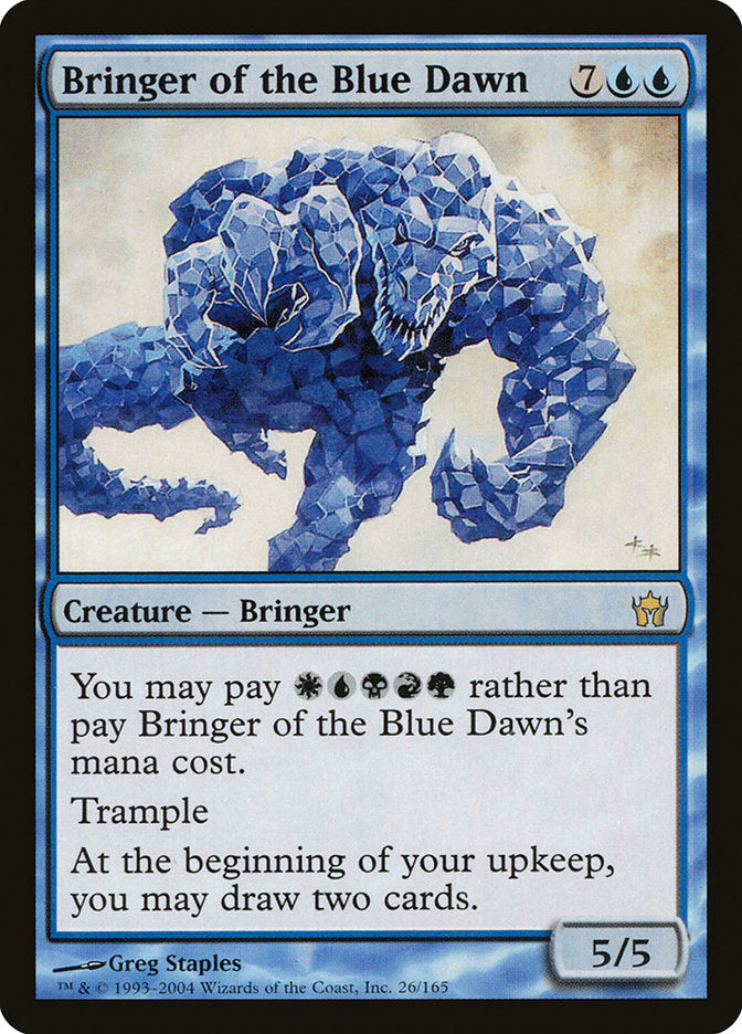 Bringer of the Blue Dawn [Fifth Dawn] Foil