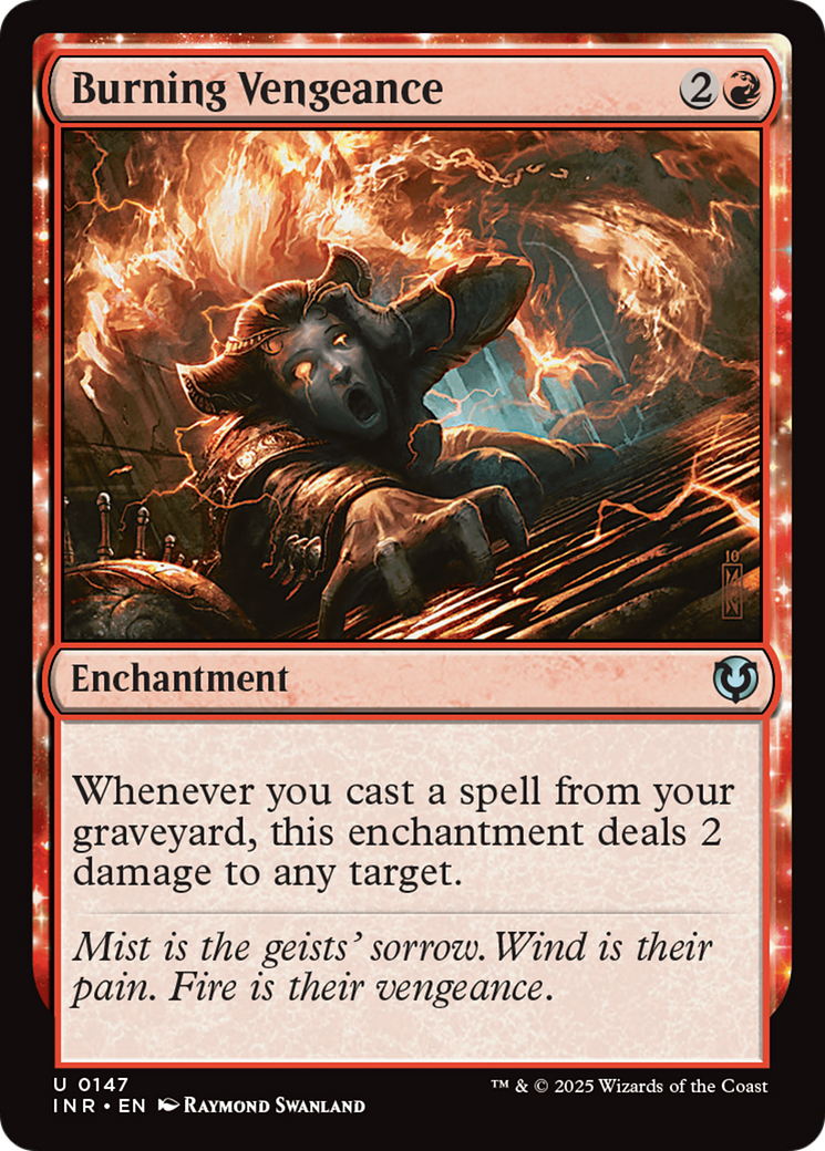 Burning Vengeance [Innistrad Remastered] Foil