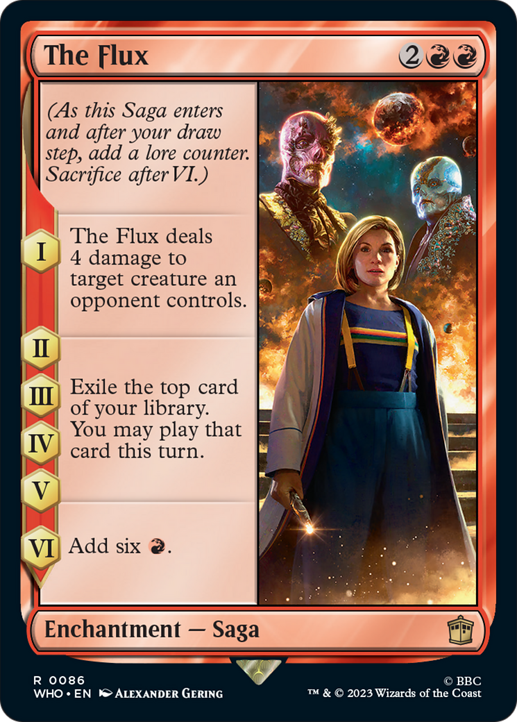 The Flux [Doctor Who] Foil