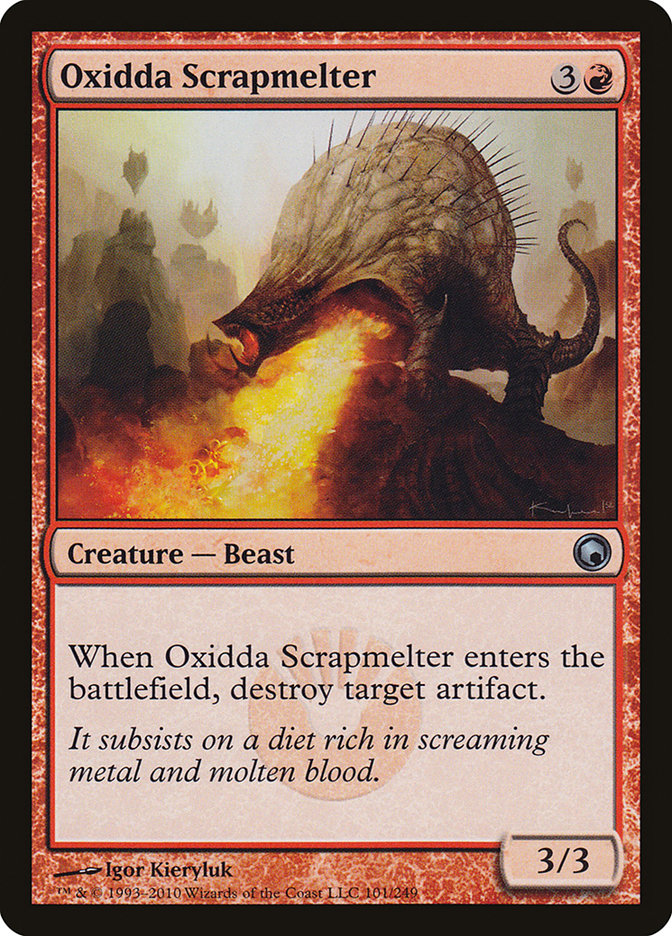 Oxidda Scrapmelter [Scars of Mirrodin] Foil