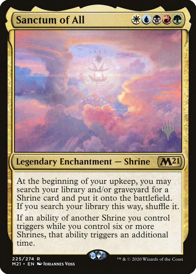 Sanctum of All (Promo Pack) [Core Set 2021 Promos] Foil