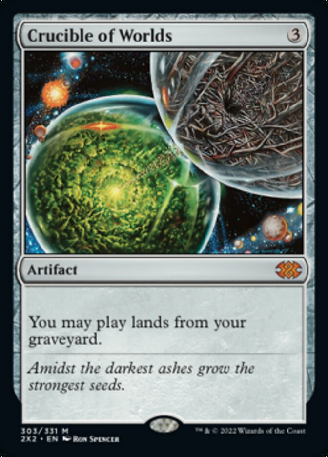 Crucible of Worlds [Double Masters 2022] Foil