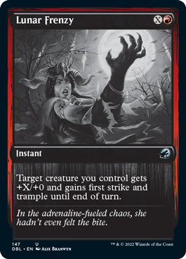 Lunar Frenzy [Innistrad: Double Feature] Foil