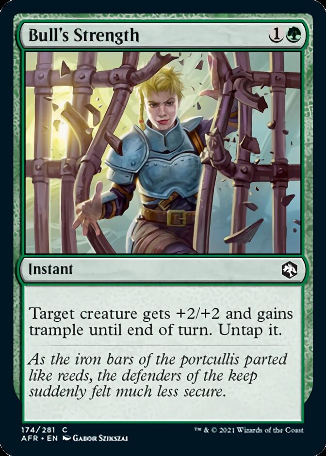 Bull's Strength [Dungeons & Dragons: Adventures in the Forgotten Realms] Foil