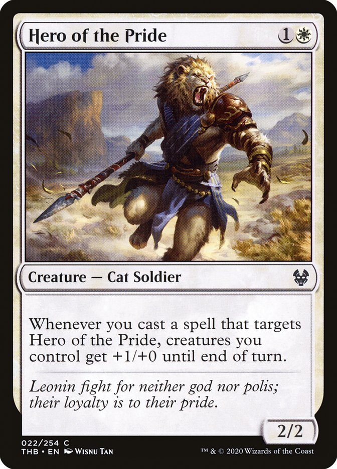Hero of the Pride [Theros Beyond Death] Foil