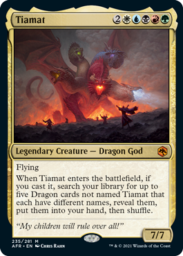 Tiamat [Dungeons & Dragons: Adventures in the Forgotten Realms] Foil