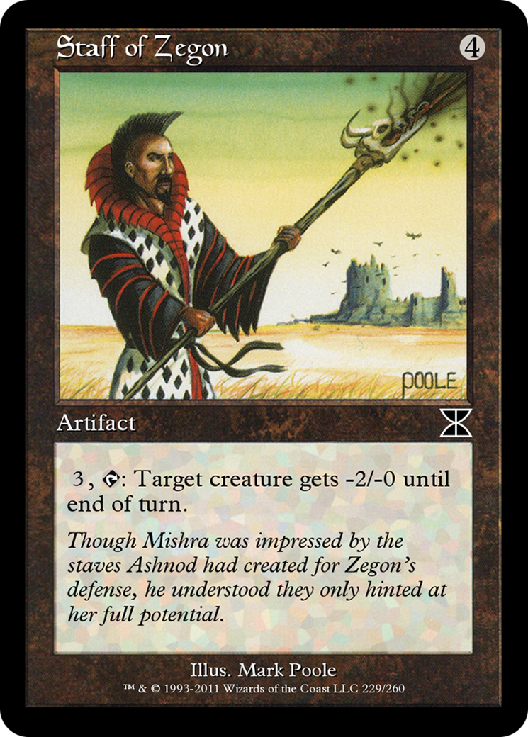 Staff of Zegon  [Masters Edition IV]