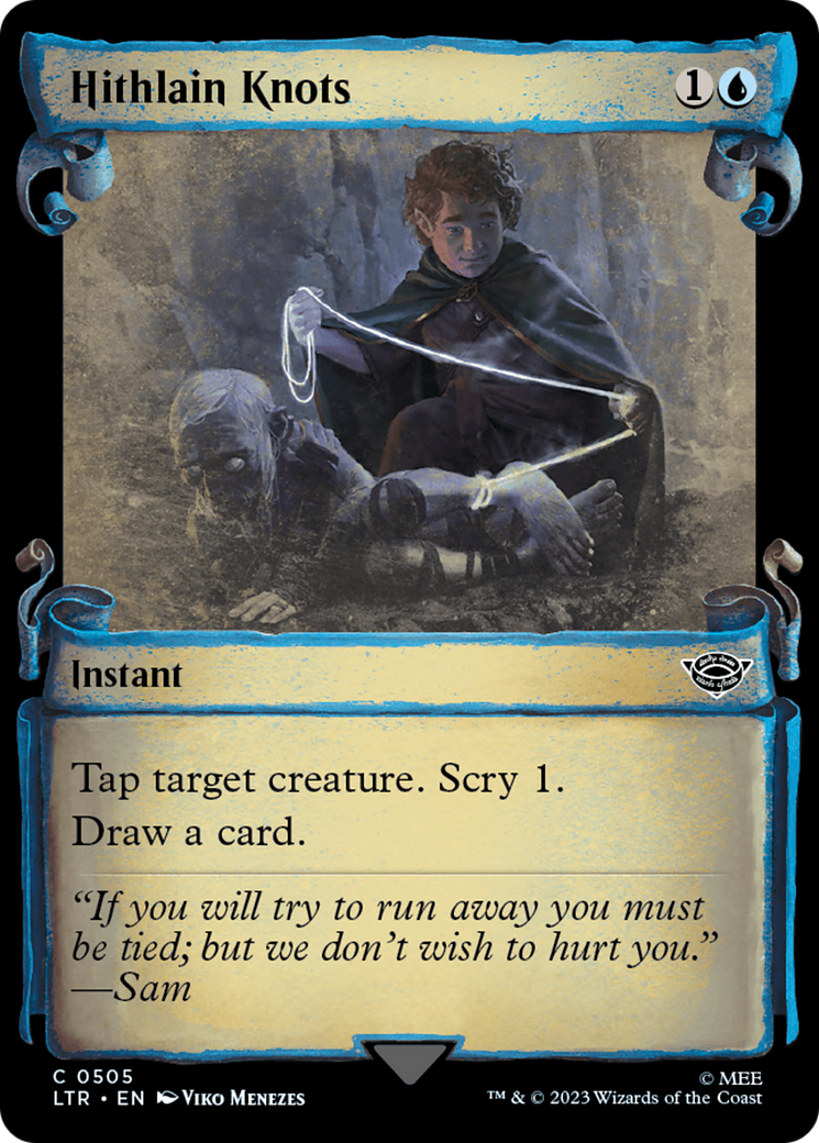Hithlain Knots [The Lord of the Rings: Tales of Middle-Earth Showcase Scrolls] Foil