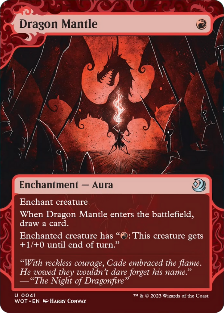 Dragon Mantle [Wilds of Eldraine: Enchanting Tales] Foil