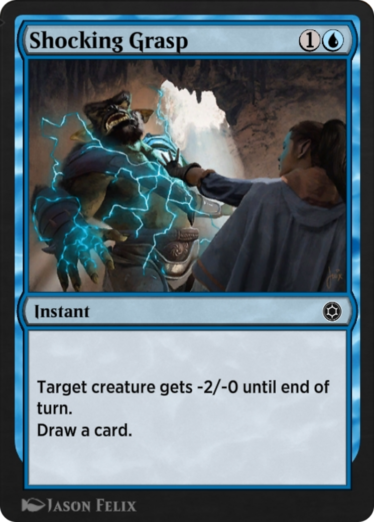 Shocking Grasp  [Alchemy Horizons: Baldur's Gate]