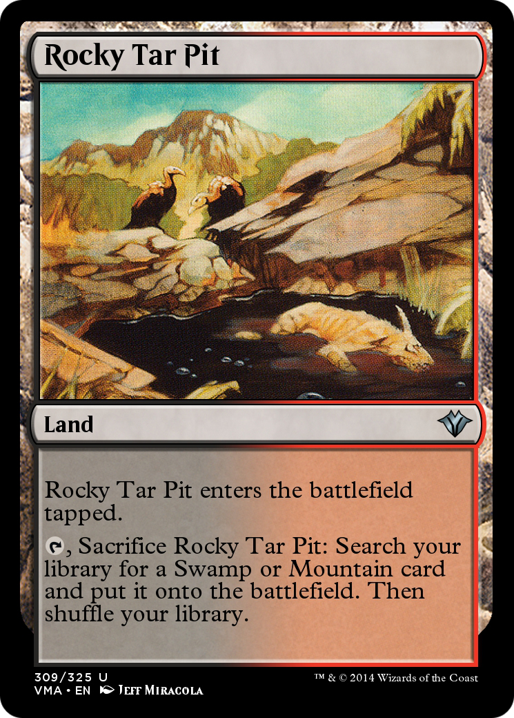 Rocky Tar Pit  [Vintage Masters] Foil